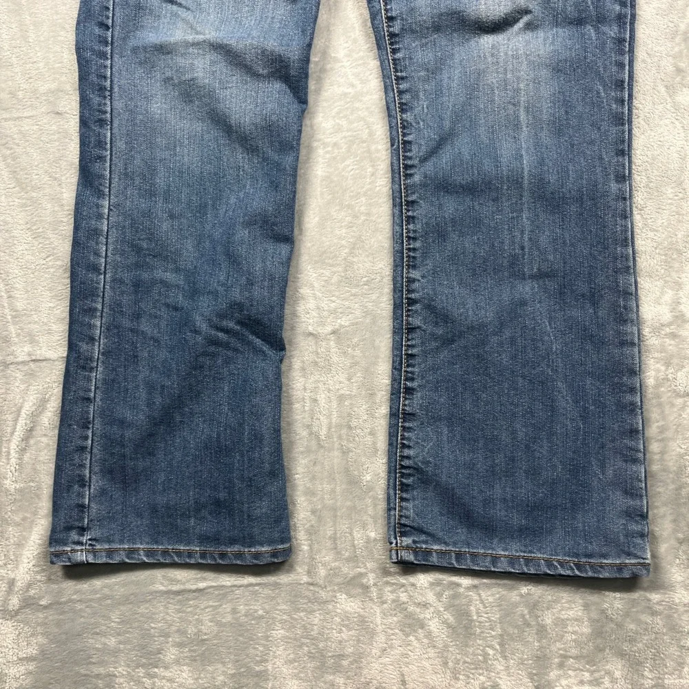 The Children's Place Bootcut Jeans Kids Size 12 Husky Blue Adjustable Waist